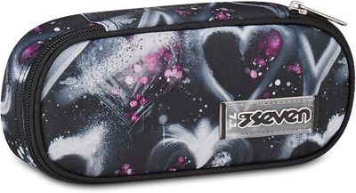 Seven Round Plus Freethink Hearts Pencil Case