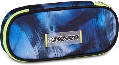 Estuche Bustina Seven Round Plus Azul Fusion