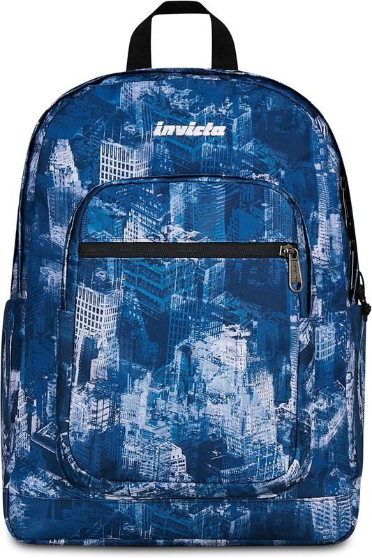 Invicta Backpack Jelek Fantasy Blue City