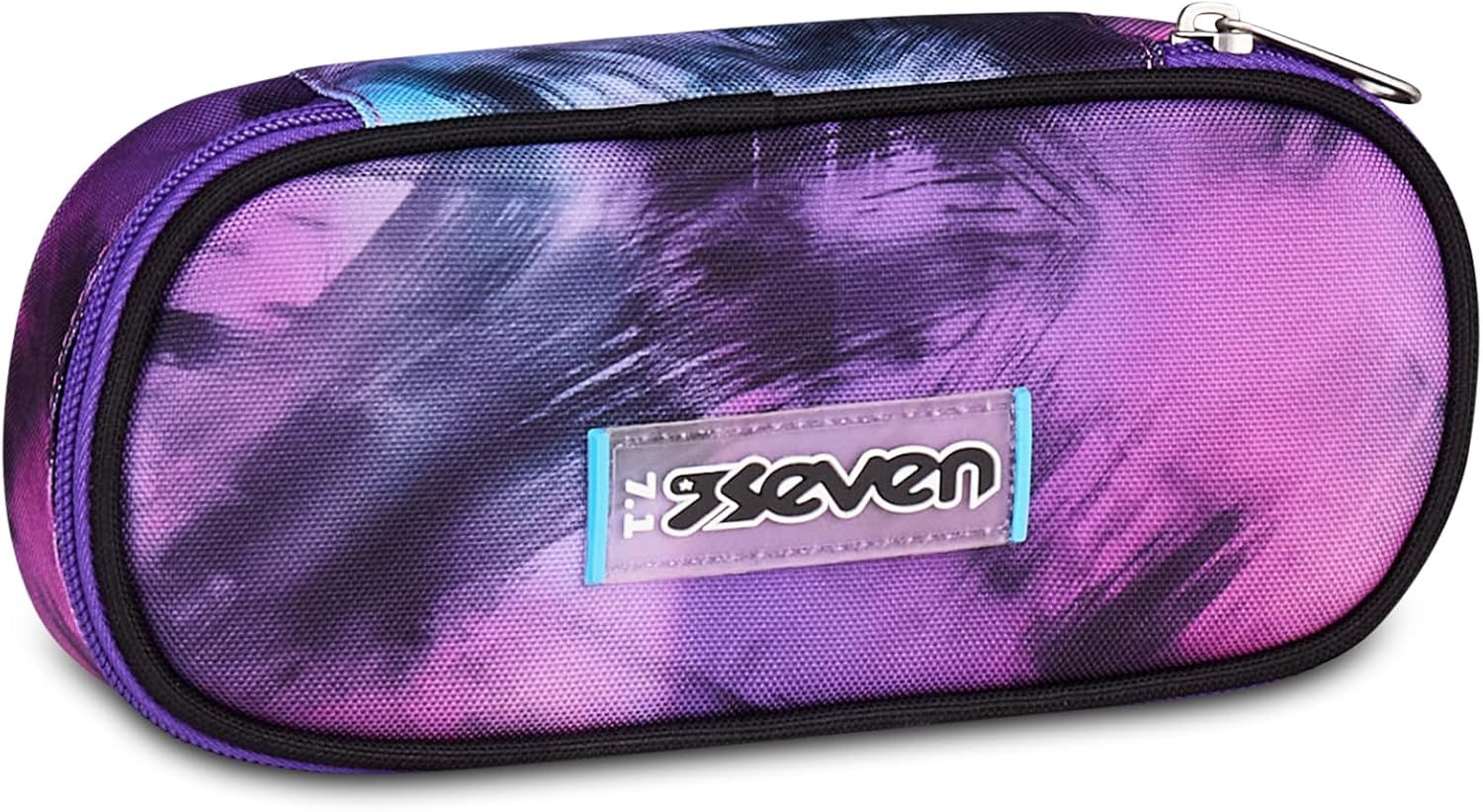 Seven Round Plus Pencil Case Pink Fusion