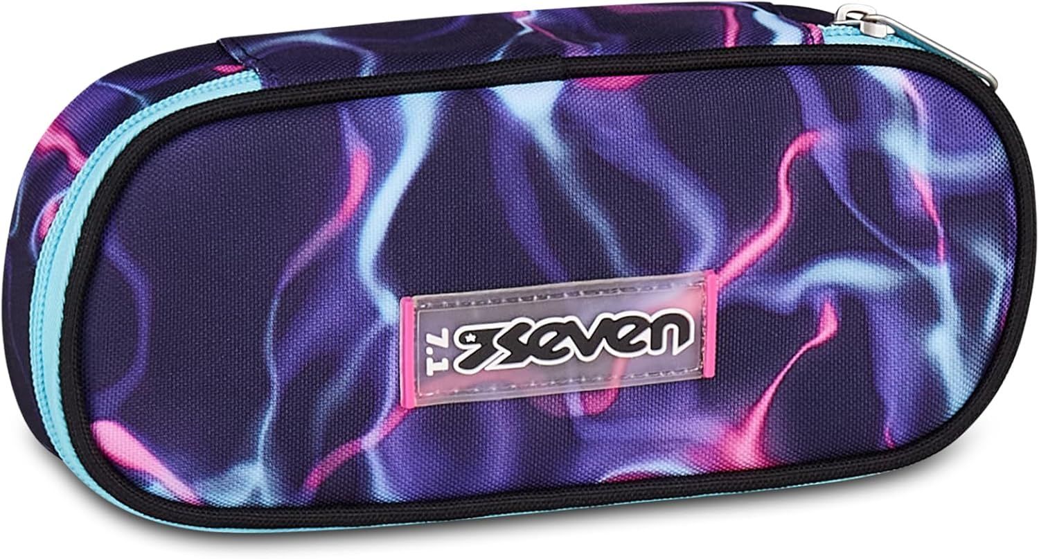 Seven Round Plus Pencil Case Electricvibe Girl