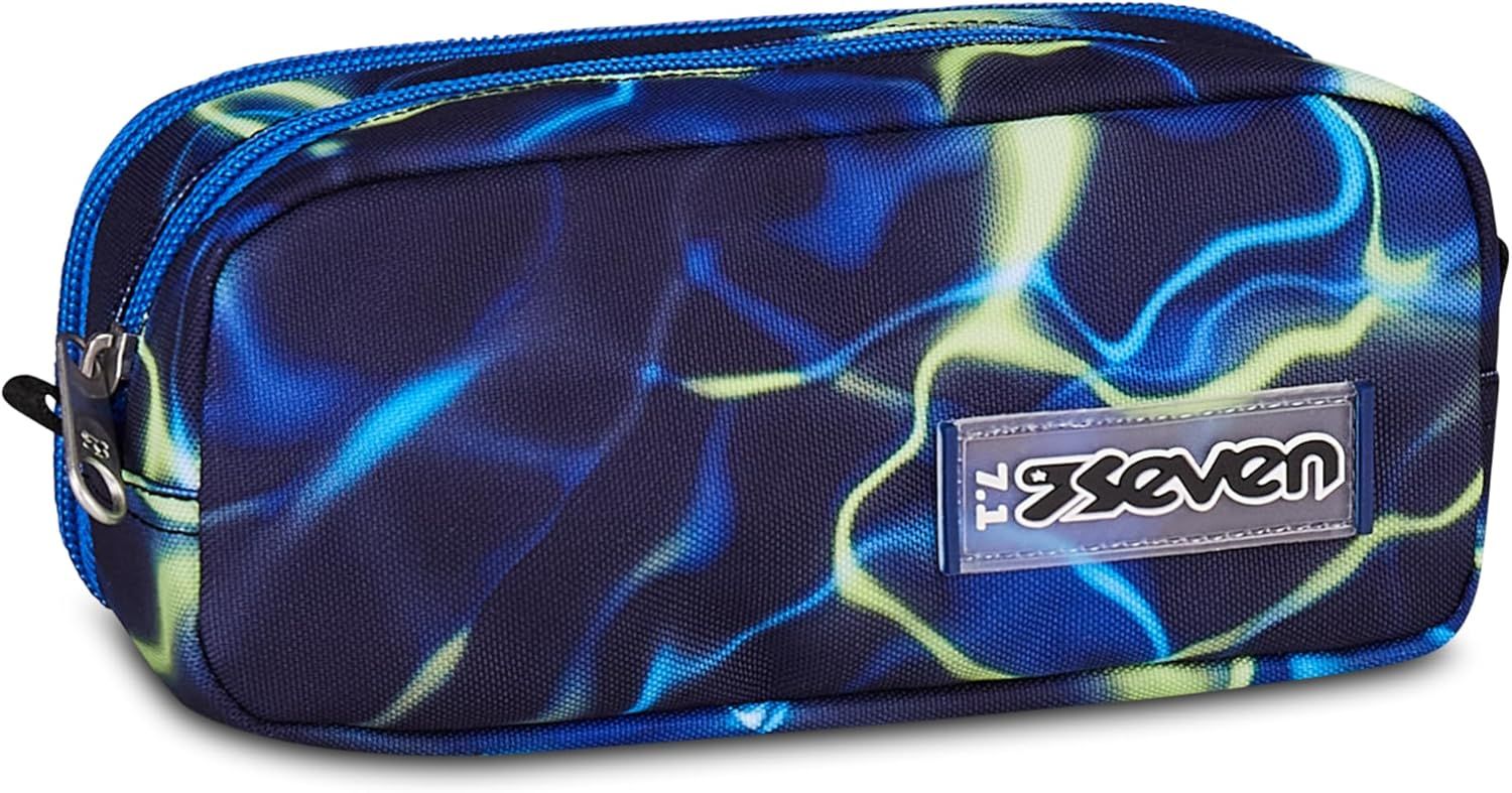 Seven Double Pencil Case Electricvibe Boy