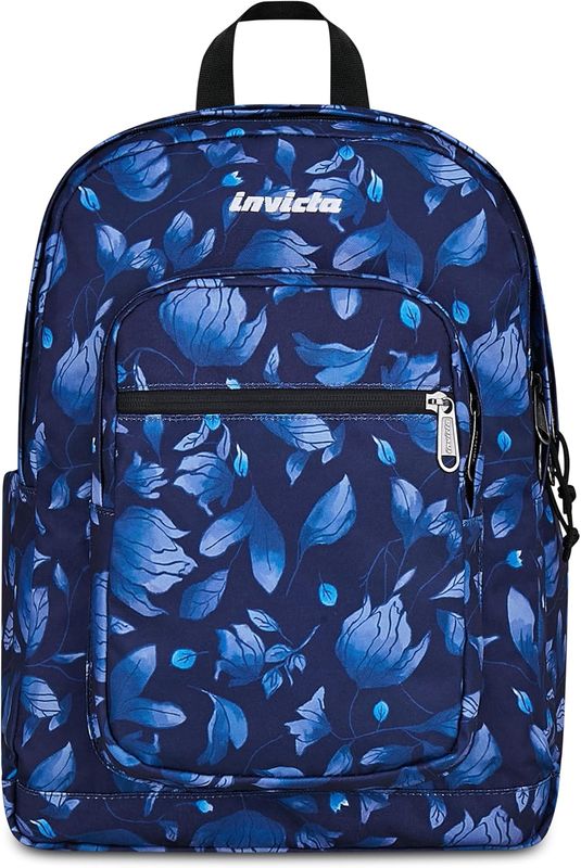 Invicta Backpack Jelek Fantasy Blue Flowers