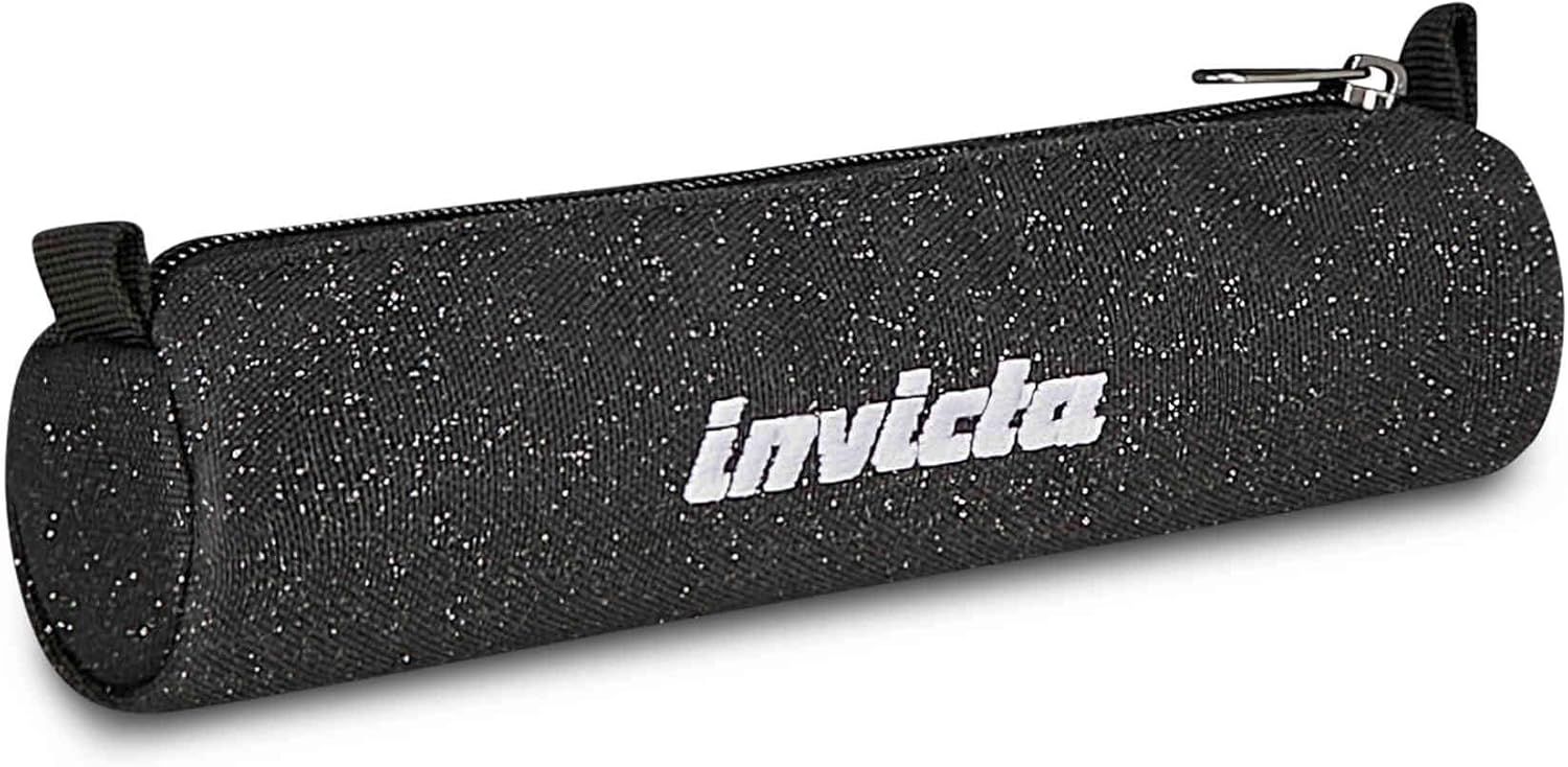 Invicta Loop Shine Black Pencil Case