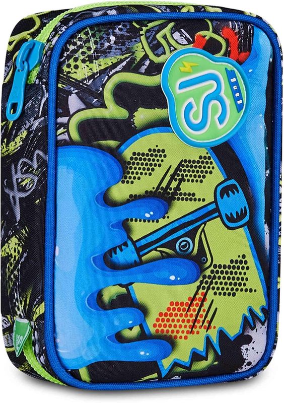 SJ Gang Speed Pad Plus Soft Pouch Boy Pencil Case