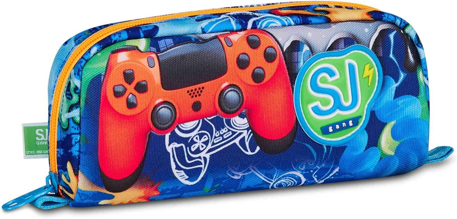 SJ Gang Joyful Pins Boy Pencil Case