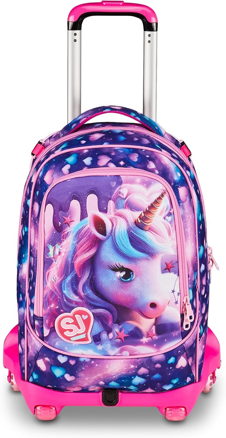 SJ Gang Trolley Jack New 8 Ruote Pixie Unicorn