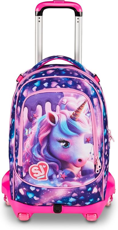 SJ Gang Trolley Jack New 8 Ruote Pixie Unicorn