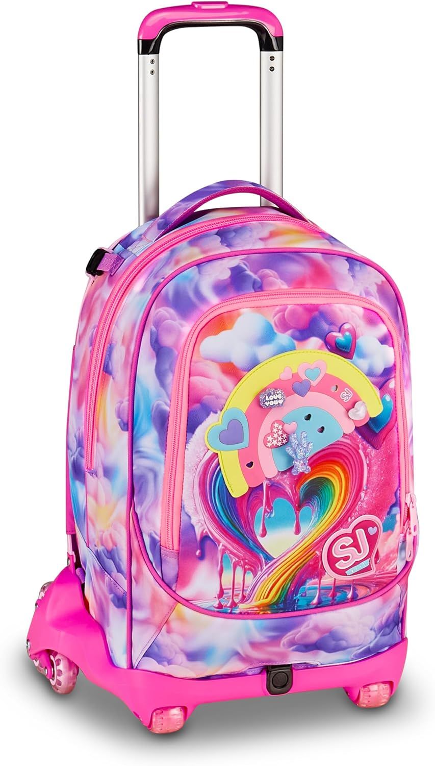 SJ Gang Trolley Jack New 8 Wheels Joyful Pins Girl