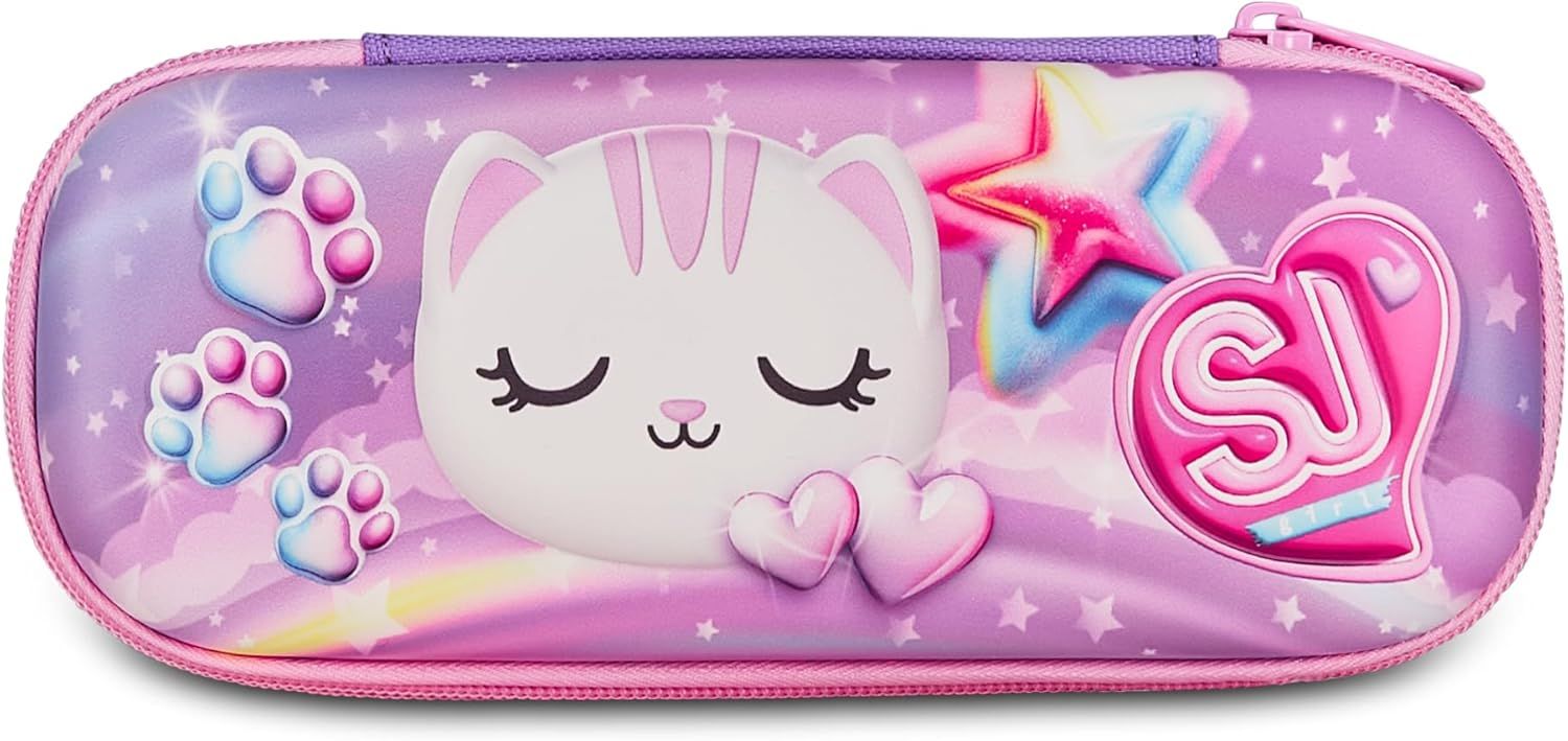 SJ Gang 3D Glowcat Pencil Case
