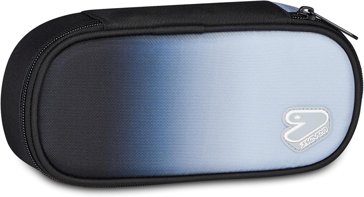 Seven Round Plus Grs Shade Tech Grey Pencil Case