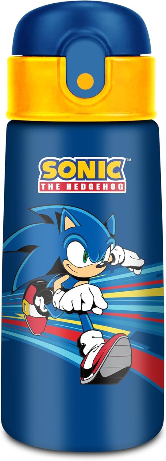 Seven Thermal Water Bottle Kid Sonic The Hedgehog