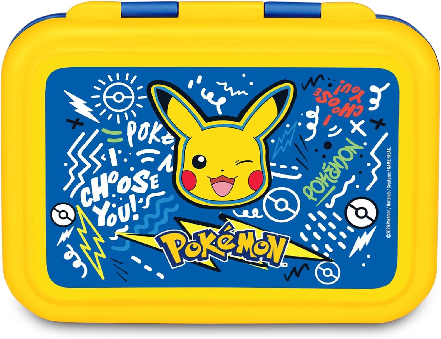 Seven Lunch Box Blue Pokémon Yellow