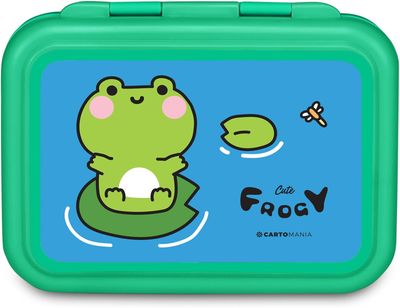 Cartomania Frog Bento Lunch Box Chill &amp; Refill