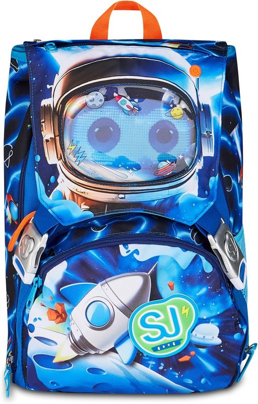 SJ Gang Expandable Backpack Big Space LED Boy