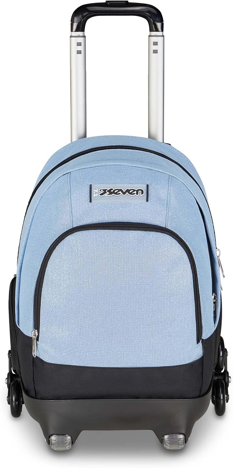Seven Trolley Comby 8 Ruote Made Of Stars Grigio Azzurro