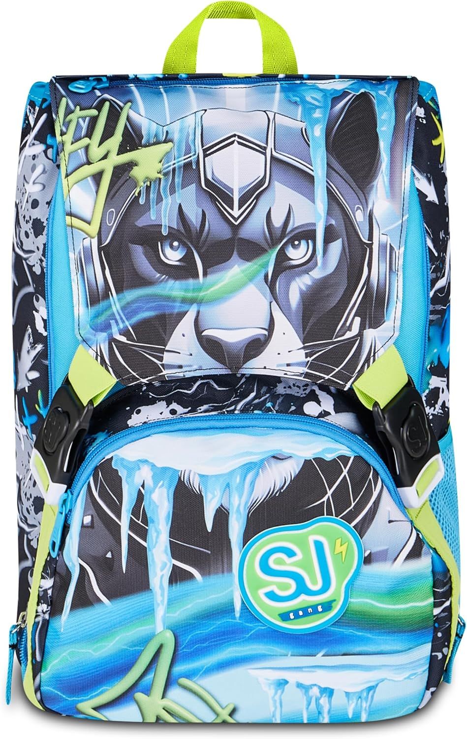 SJ Gang Expandable Backpack Big Glace Panther Boy