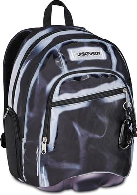 Seven Dual Shadows Of Color Backpack Black and White