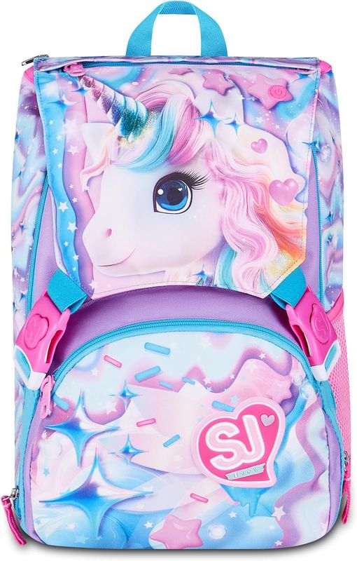 SJ Gang Expandable Backpack Big Glow LED Unicorn Girl