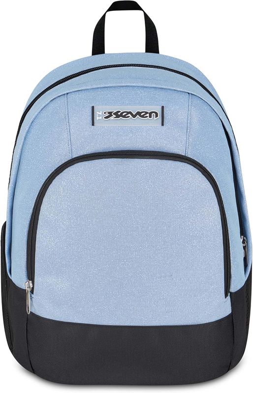 Seven Backpack Dual Made Of Stars Light Blue