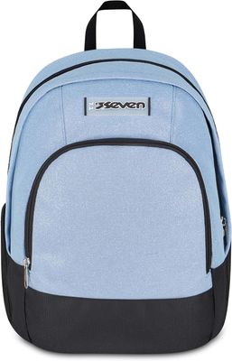 Seven Backpack Dual Made Of Stars Light Blue