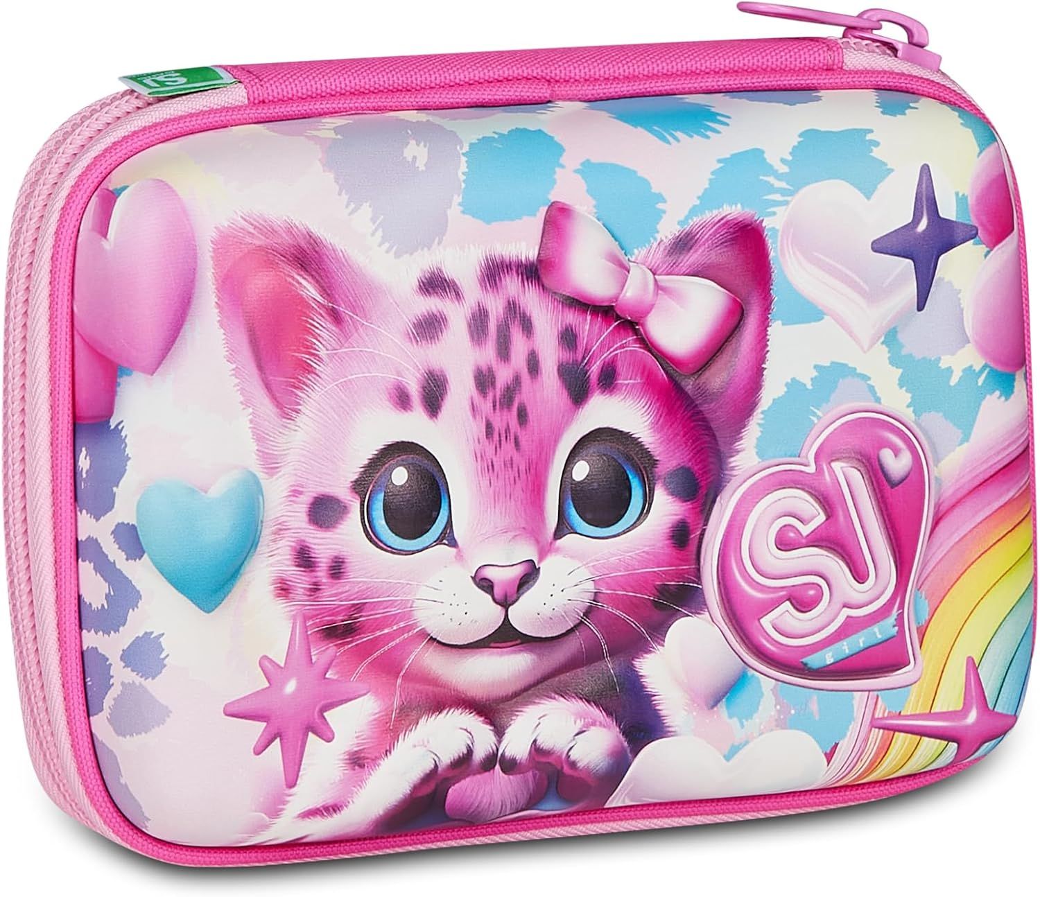 SJ Gang Pencil Case Speed Pad Plus 3D Heart Buddy Girl