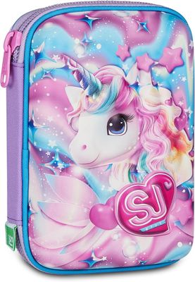 SJ Gang Pencil Case Speed Pad Plus 3D Glow Led Unicorn Girl