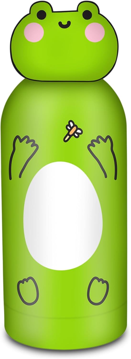 Cartomania Bottle with Shaped Cap 350ml Frog Chill &amp; Refill