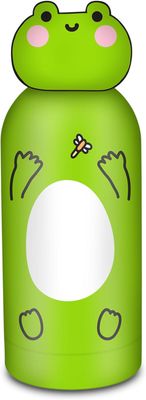 Cartomania Bottle with Shaped Cap 350ml Frog Chill &amp; Refill
