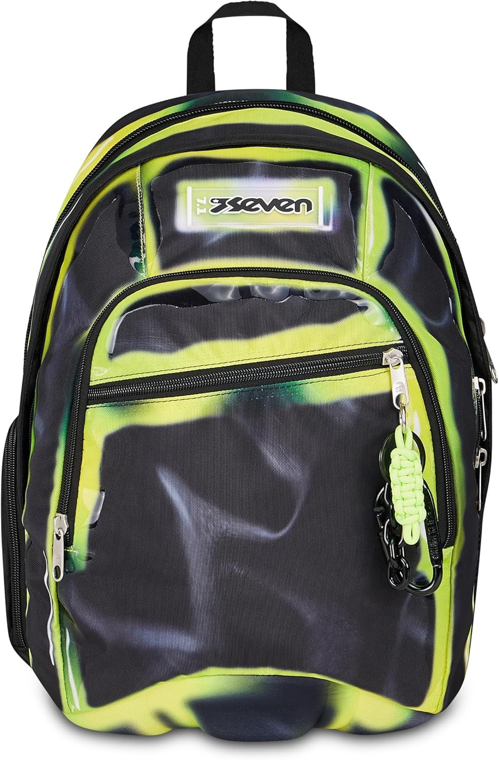 Seven Dual Shadows of Color Backpack Black and Yellow