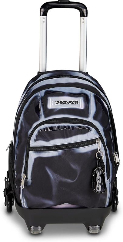 Seven Trolley Comby 8 Ruote Shadows Of Color Nero e Bianco