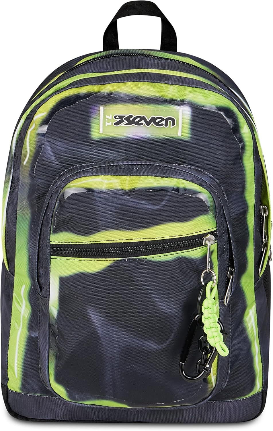 Seven Backpack Freethink Shadows Of Color Black and Yellow