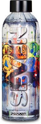 Seven Thermal Water Bottle Write Down Orange