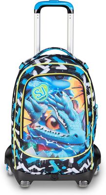 SJ Gang Trolley Jack-8 Rollen Metal Dragon Boy