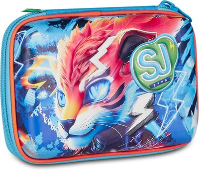 SJ Gang Pencil Case Speed Pad Plus 3D Animal Boy Tiger