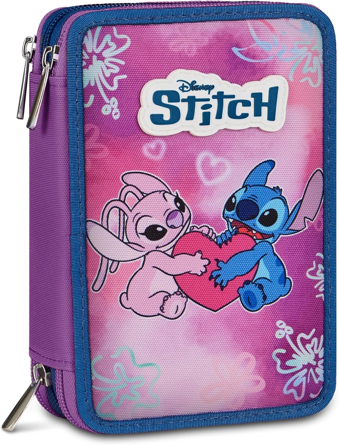 Seven Pencil Case 3 Zip Lilo &amp;amp; Stitch You Are Magical