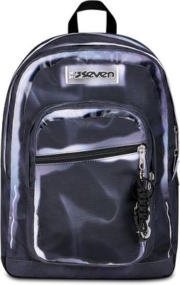 Seven Backpack Freethink Shadows Of Color Black and White