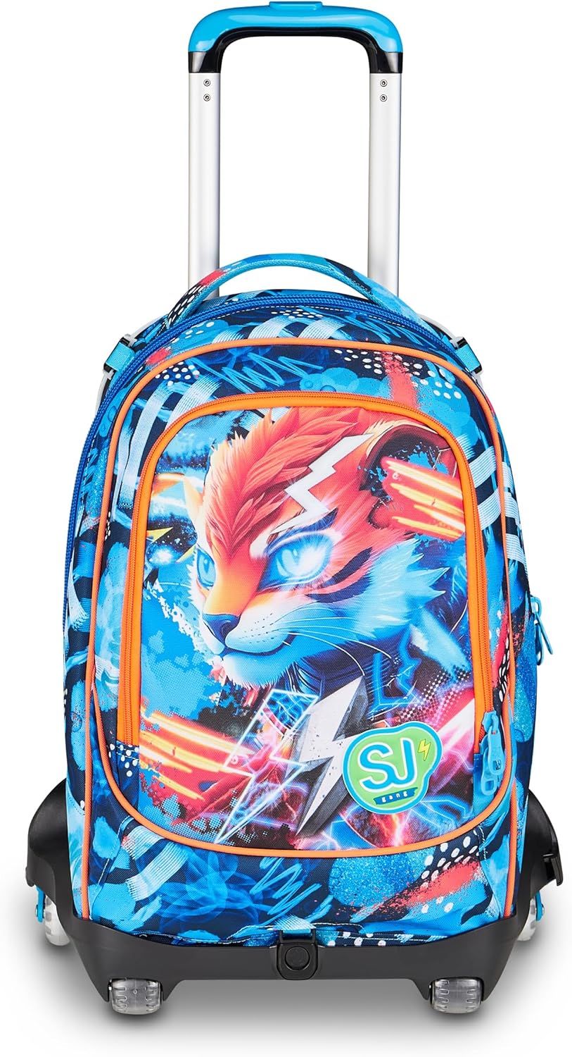 SJ Gang Trolley Jack-8 Räder Speed Animal Boy Tiger