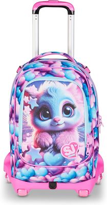 Sj Gang Trolley Jack-8 Ruote Magical Fantasy Girl