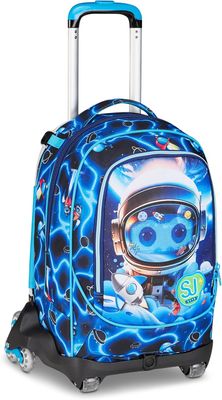 SJ Gang Trolley Jack-8 Ruedas Space LED Niño