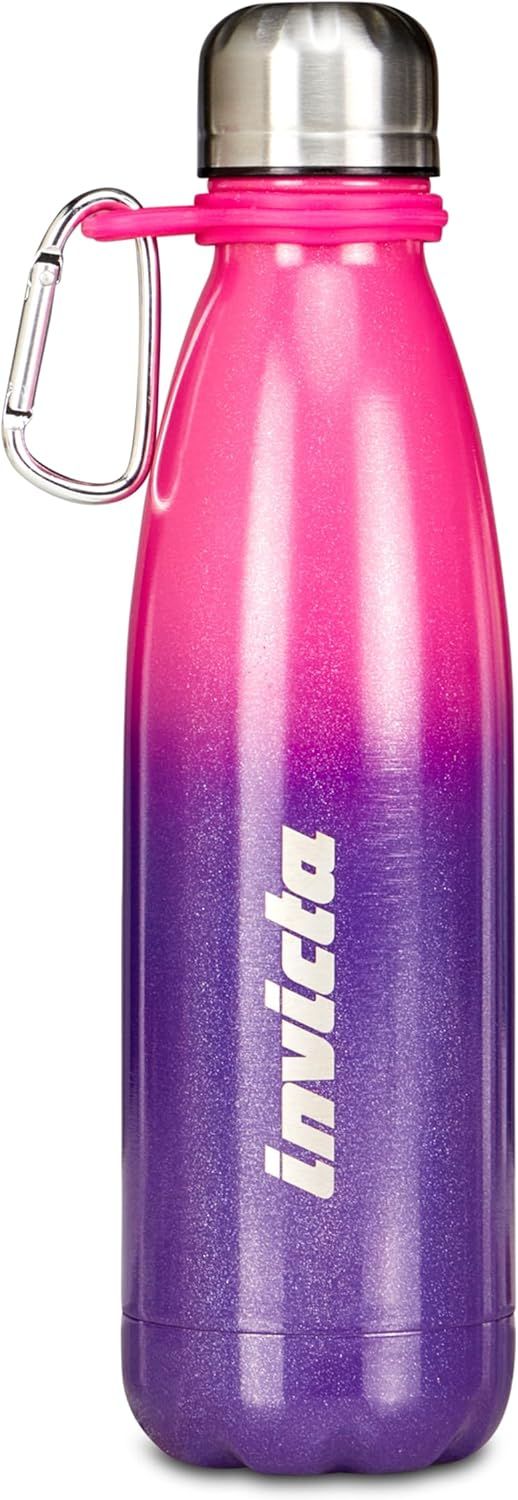 Invicta Shine Thermal Water Bottle Pink and Purple