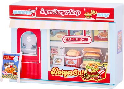 ITotal Micro Shop - Super Burger Shop Creative DIY Kit