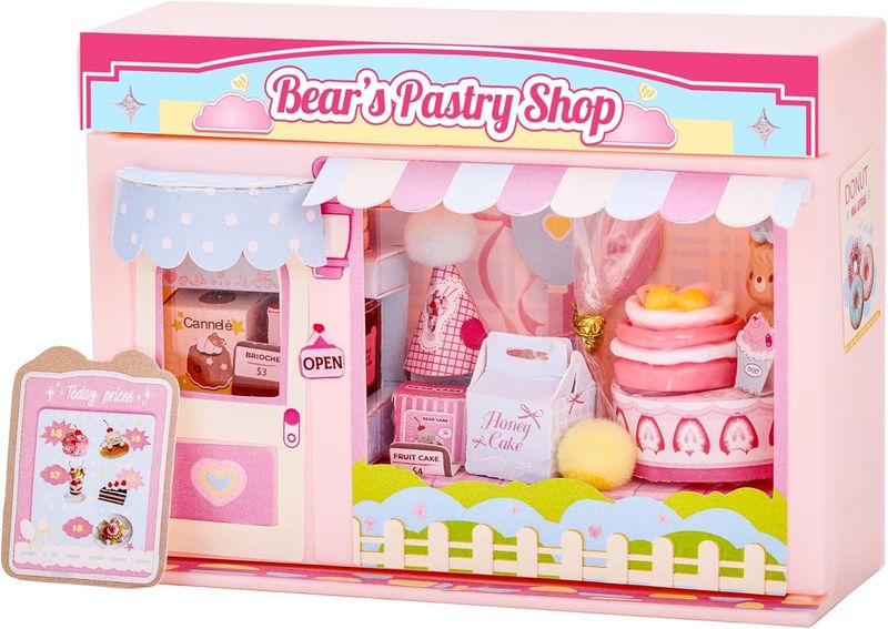 ITotal Micro Shop - Bear's Pastry Shop DIY Creative Kit
