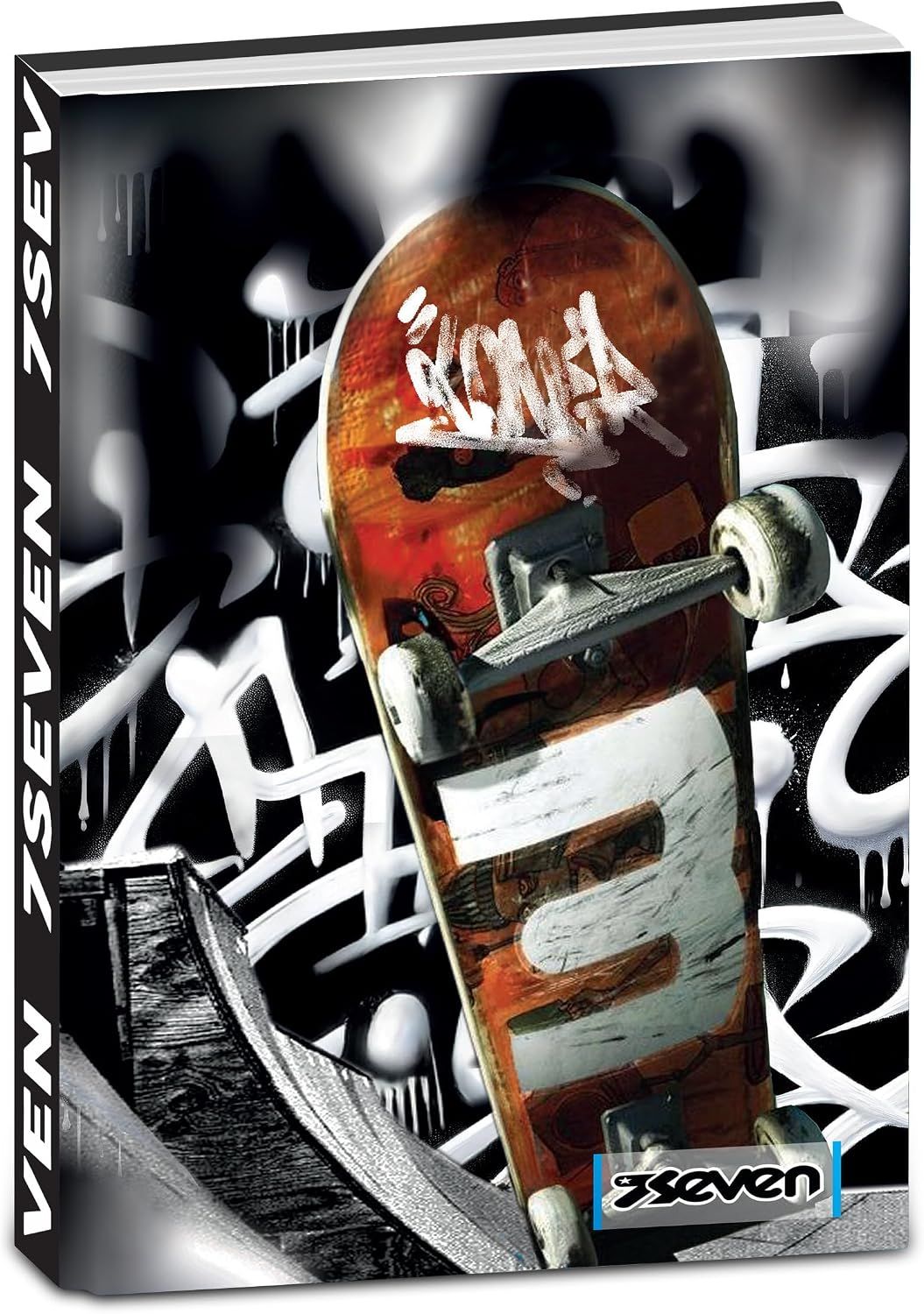 Seven Dated Pocket Diary 2026-2027 Skateboard