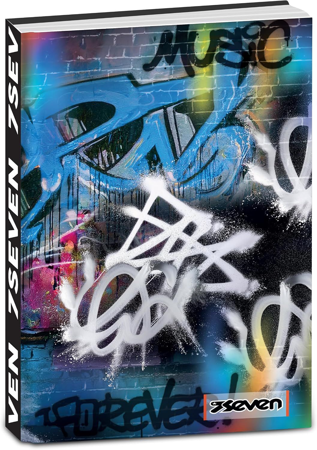 Seven Pocket Dated School Diary 2026-2027 Wall's Graffiti