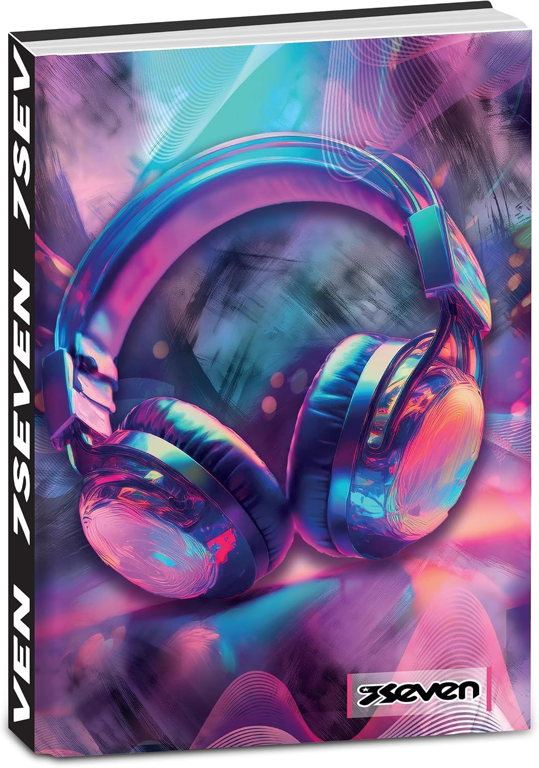 Seven Pocket Dated Diary 2026-2027 Pink Music