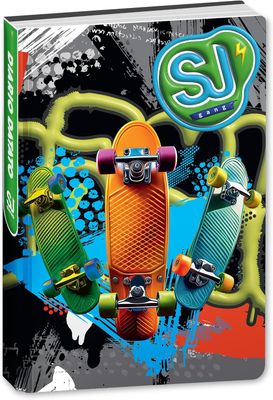 SJ Gang Dated School Diary 2026-2027 Skateboard