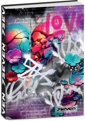 Seven Dated Pocket Diary 2026-2027 Graffiti Girls