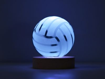 Volleyball Medium Sphere Lamp - Total Juggling