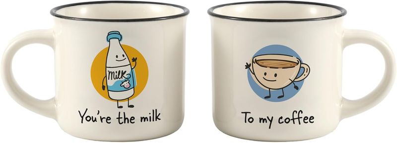 ITotal Matchy Duo Coffee and Milk Set